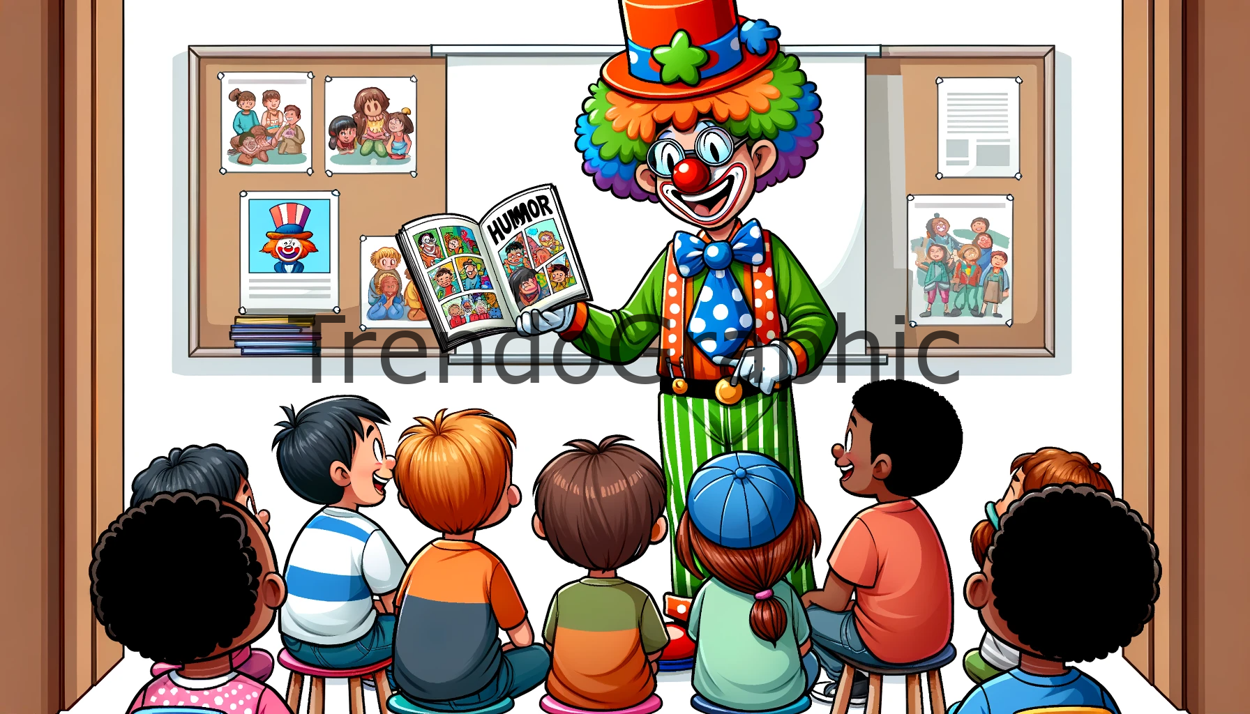 Clown’s Creative Classroom: Teaching Humor through Comics