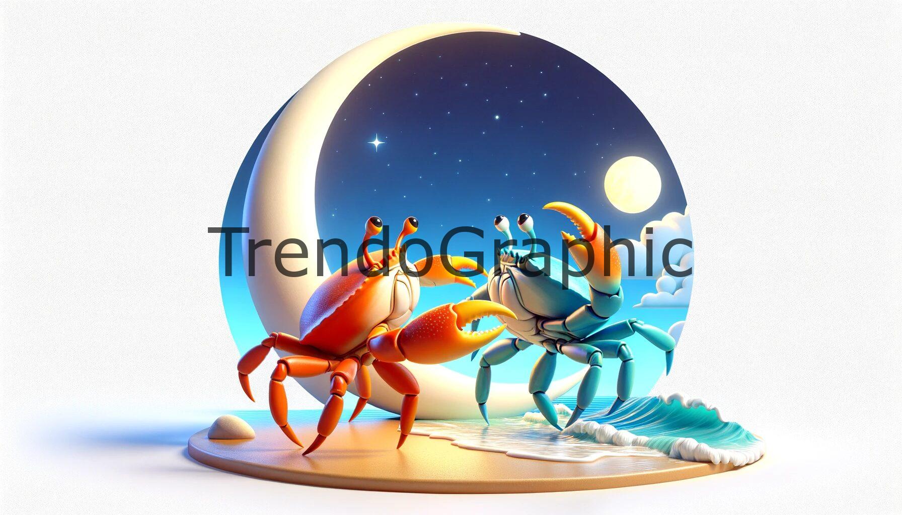 Crab Dance under the Moon: A Beach Tango