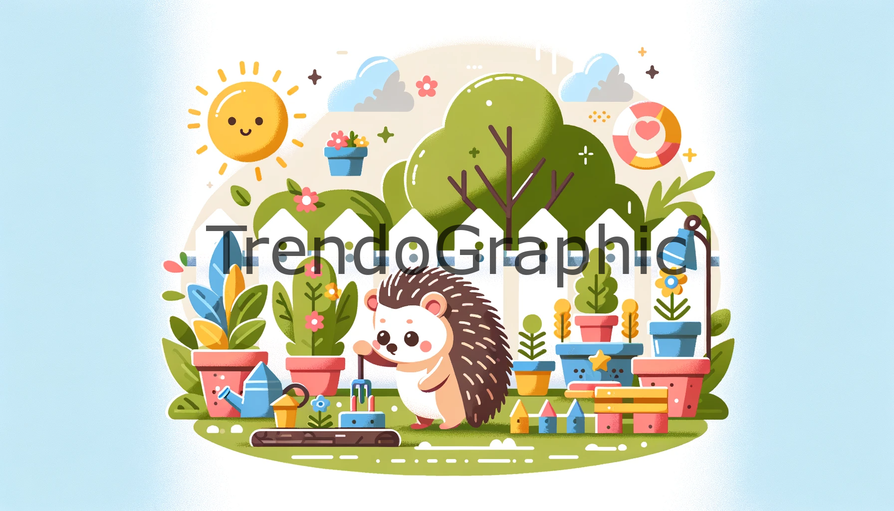 Hedgehog’s Garden Exploration: A Mini Backyard Adventure