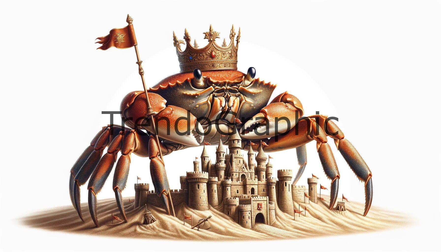 Regal Crab’s Sandcastle Kingdom