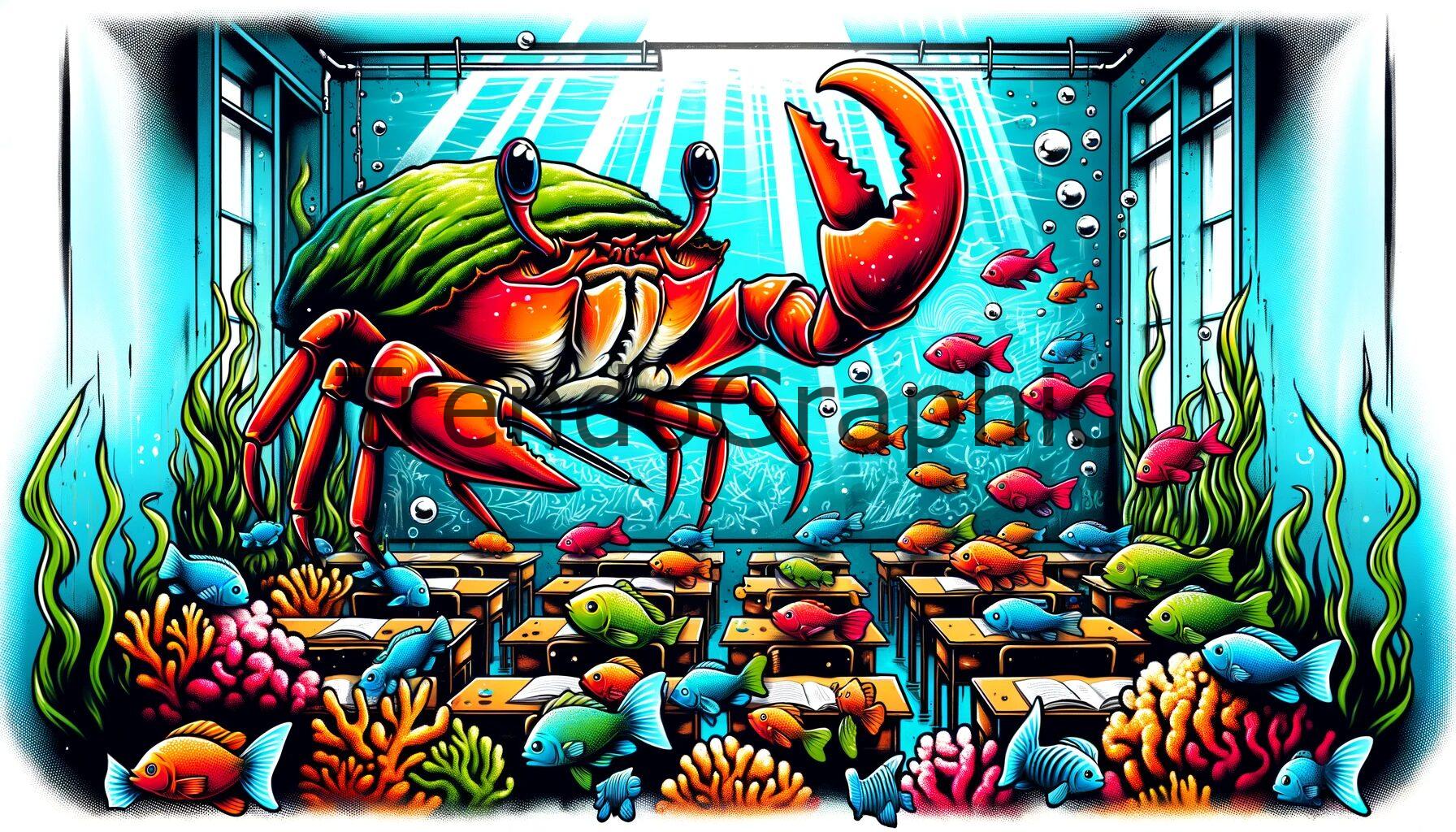 Underwater Learning: The Crab’s Classroom