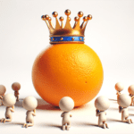 Royal Reverence: The Crowned Orange in 3D